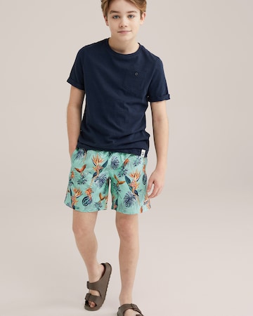 mėlyna WE Fashion Maudymosi trumpikės