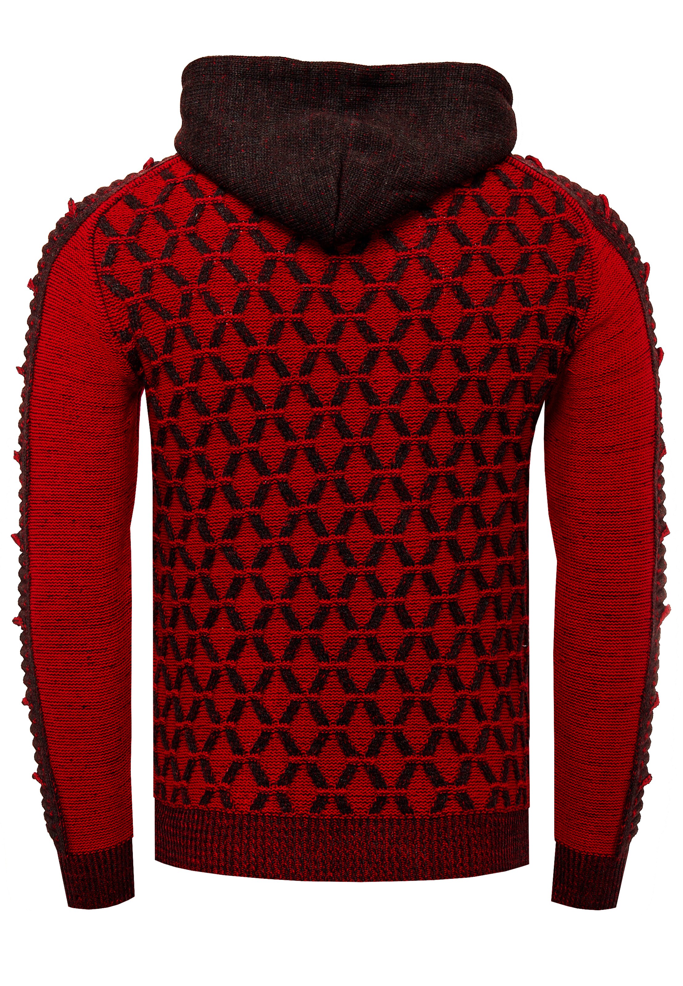 Rusty Neal Sweater in Red