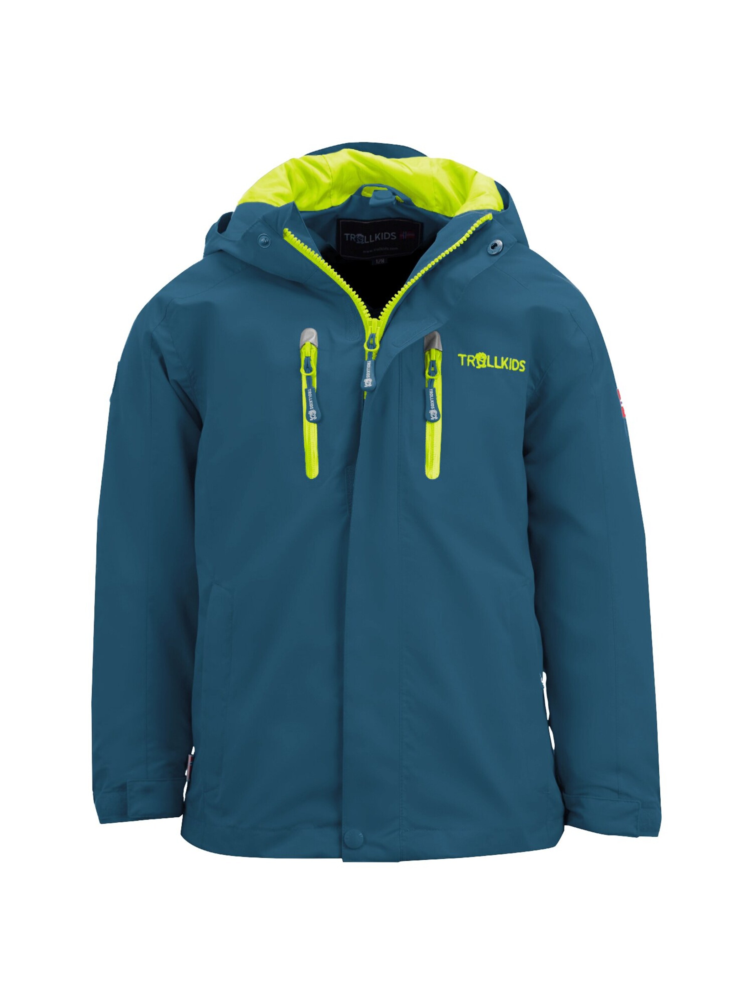 TROLLKIDS Outdoor jacket in Blue: front