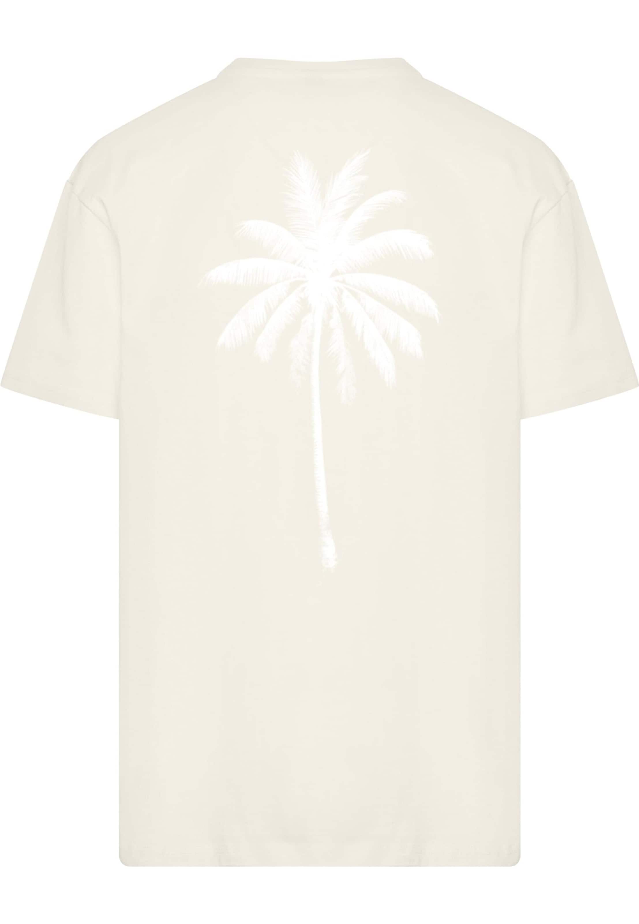 Mister Tee - Camiseta 'Under The Palm Trees' en beige