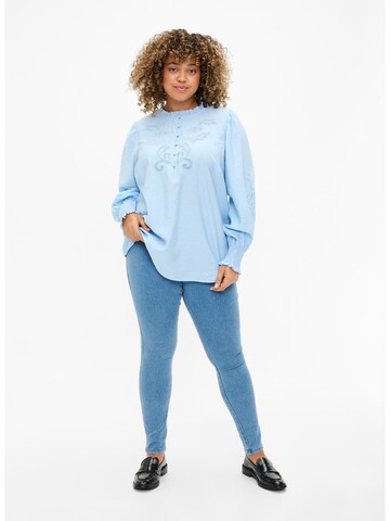 Zizzi Skinny Jeggings in Blau