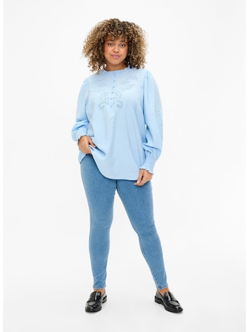 Skinny Jeggings di Zizzi in blu