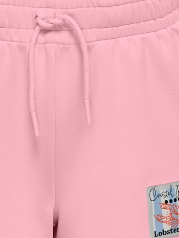 ONLY Baggy Broek 'Gada' in Roze