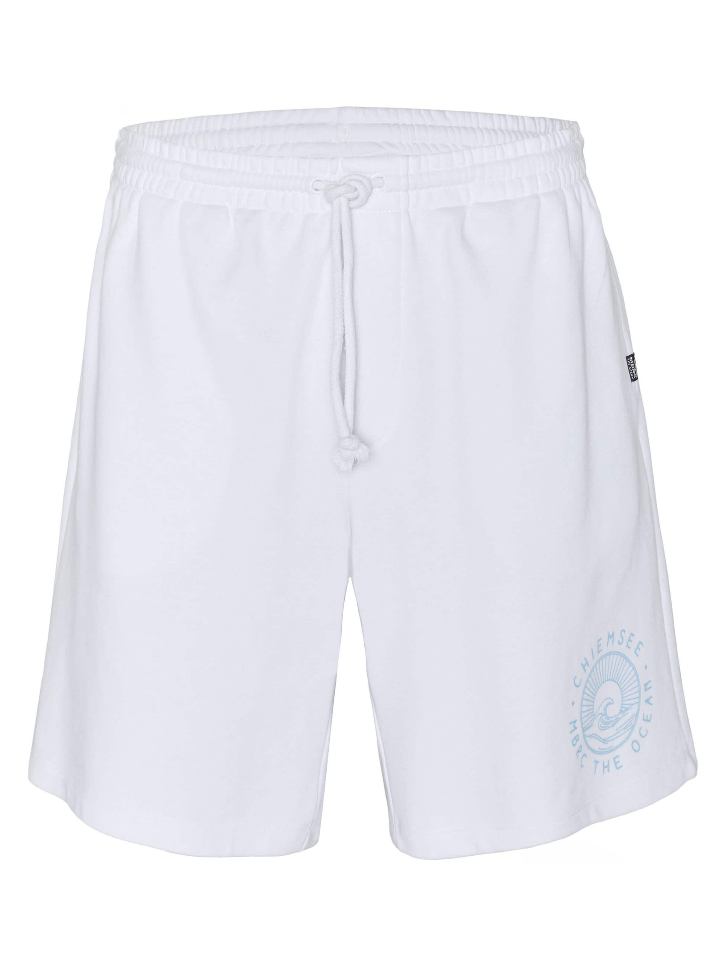 CHIEMSEE Regular Pants in White: front