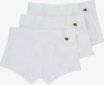 ALPHA INDUSTRIES Boxer shorts in White: front