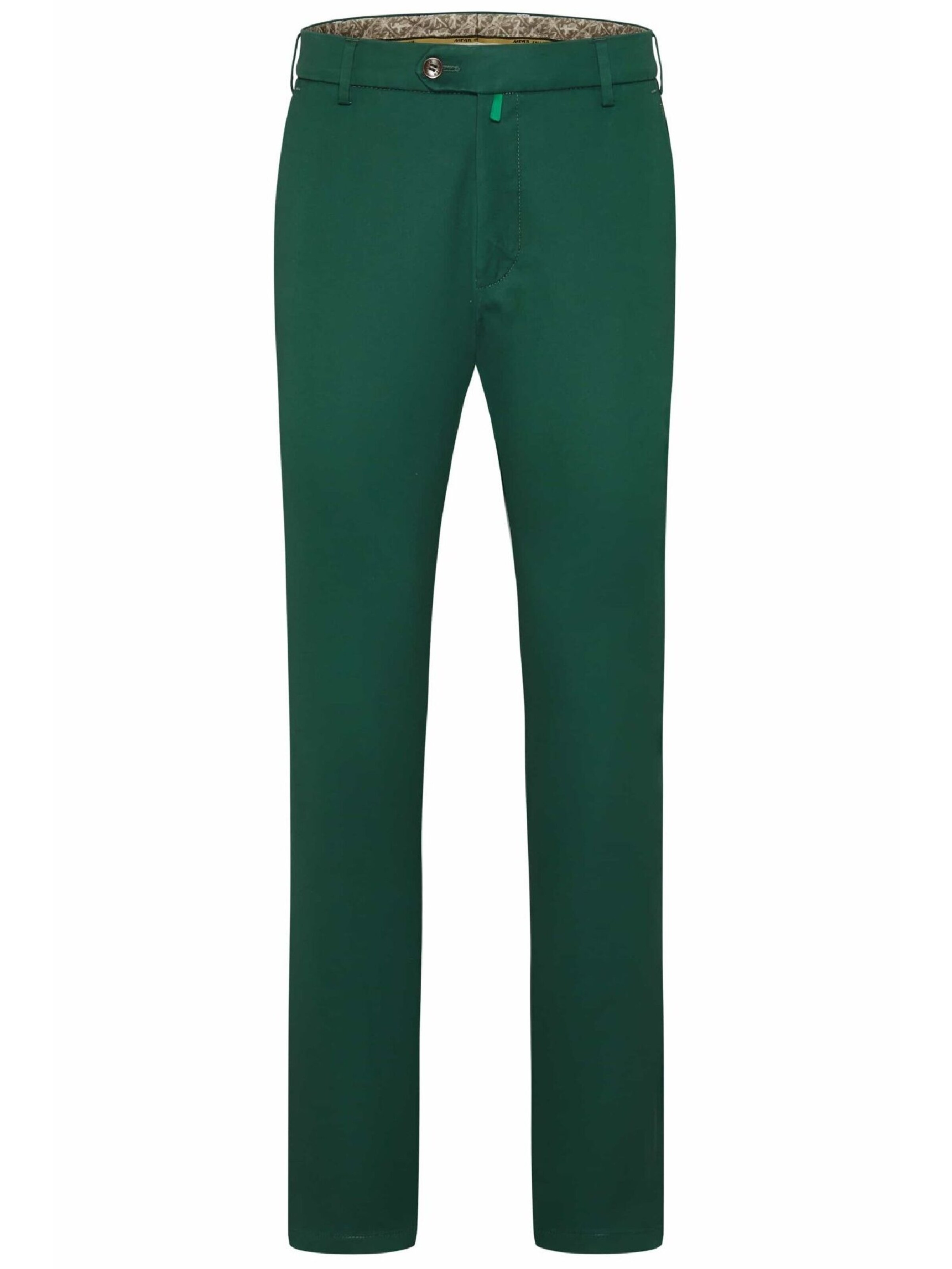 Regular Pantalon chino 'Bonn' MEYER en vert : devant