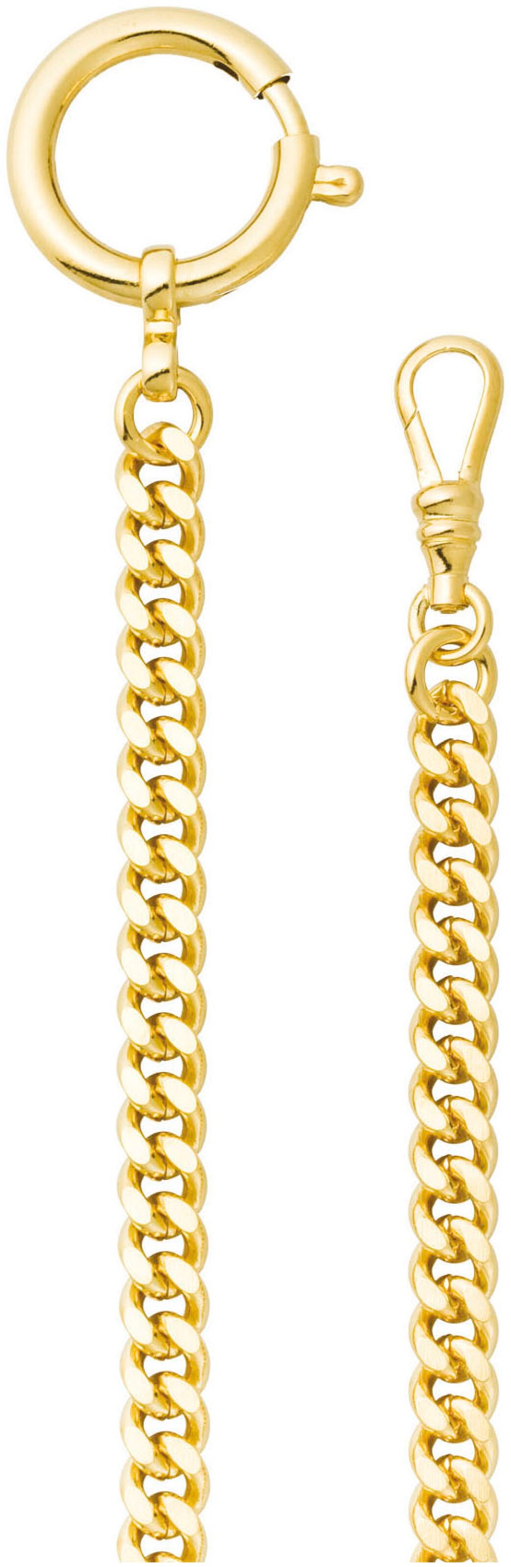 REGENT Taschenuhrenkette in Gold: Vorderseite