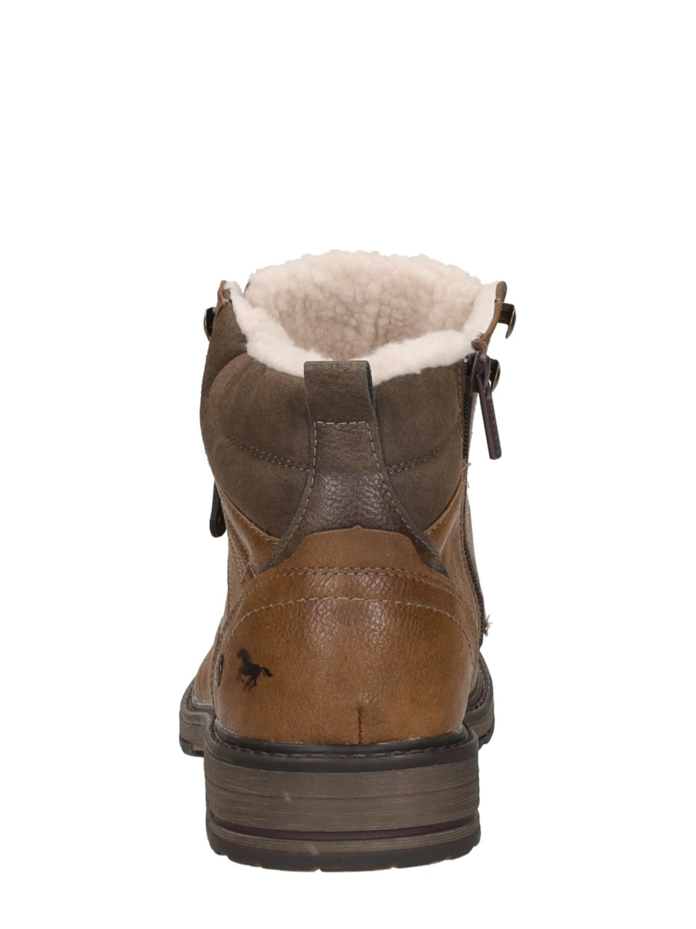 Bottes à lacets 'Heren veterschoenen' MUSTANG en marron