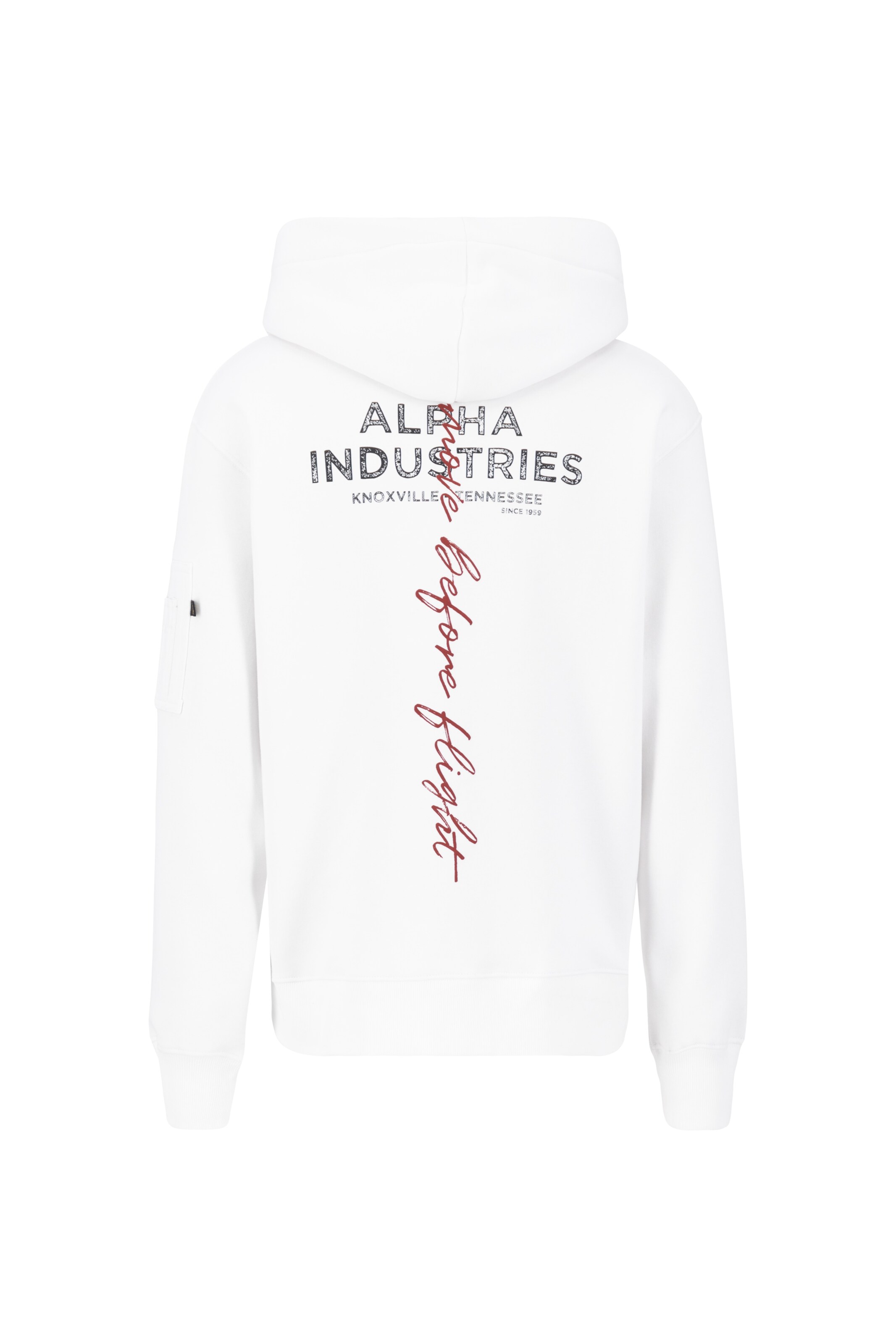 ALPHA INDUSTRIES Sweatshirt i hvid