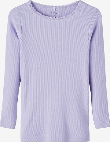 NAME IT Shirt 'Kab' in Purple: front