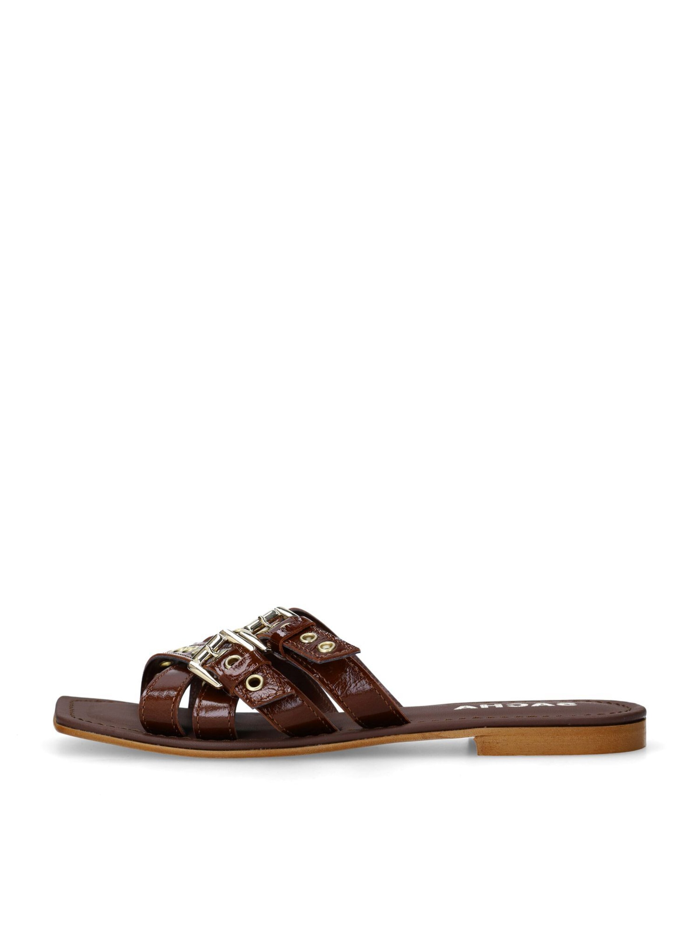 SACHA Mules in Brown