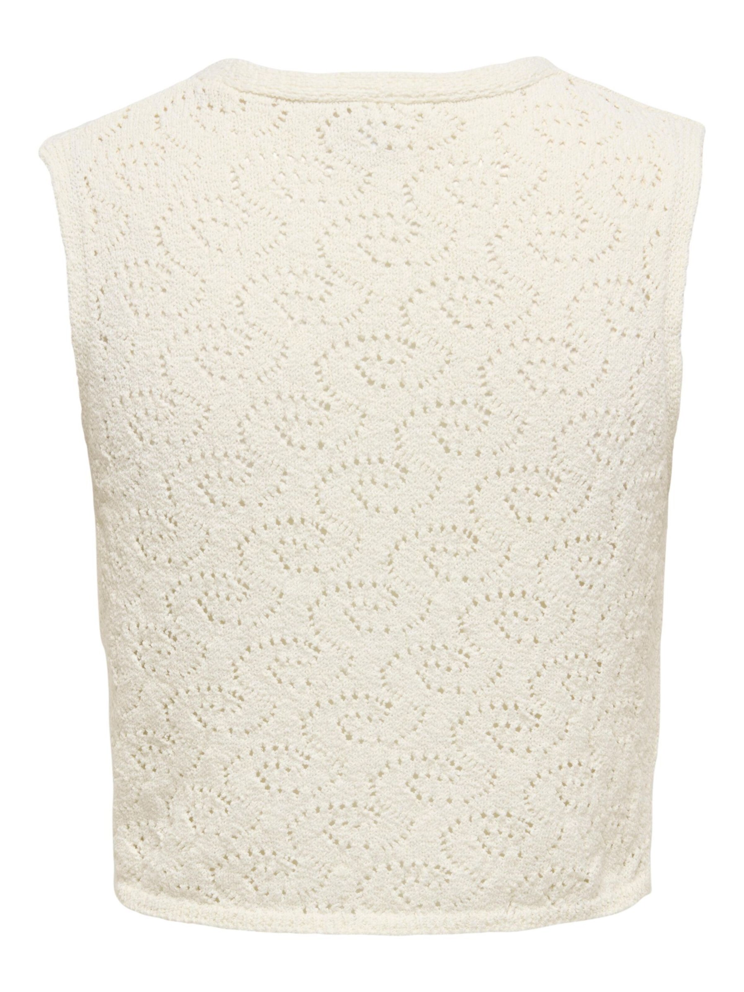Gilet 'ONLChloe' di ONLY in bianco
