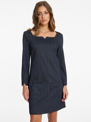Ana Alcazar Jurk 'Apala' in Blauw: voorkant