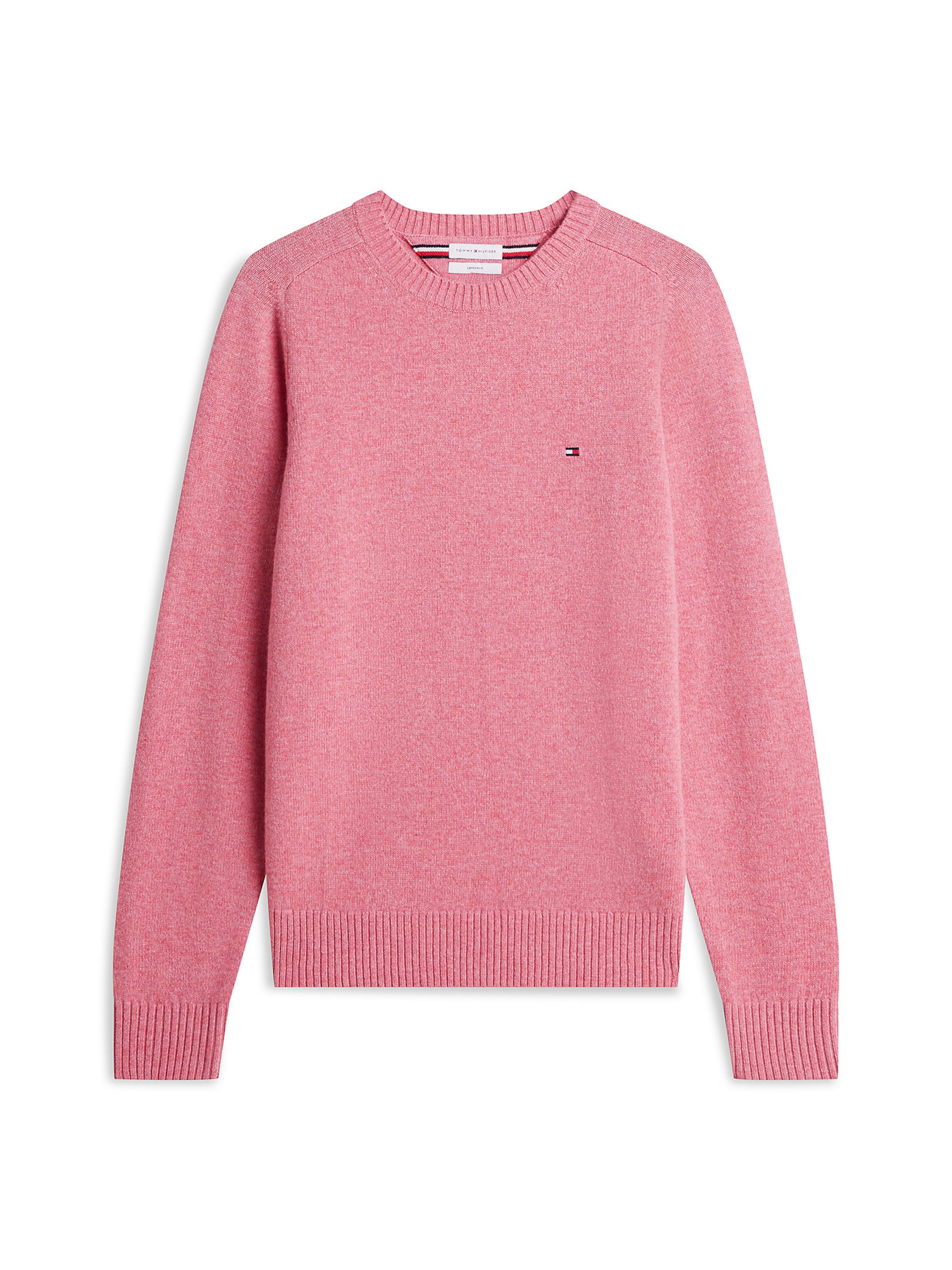TOMMY HILFIGER Pullover in Pink: Vorderseite