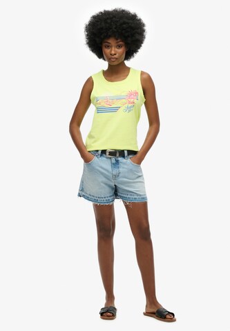 Haut Superdry & Co en jaune