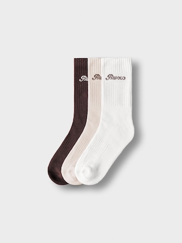 Burocs Socks in Mixed colors: front