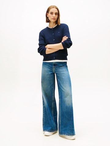 TOMMY HILFIGER Gebreid vest in Blauw