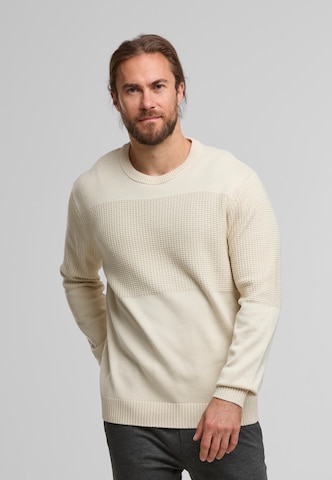 Pull-over 'INFame' INDICODE JEANS en blanc