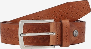 Ceinture bugatti en marron : devant