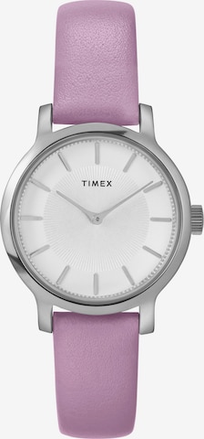 TIMEX Analoguhr 'Transcend' in Lila: Vorderseite