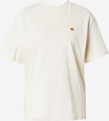 Carhartt WIP - Camiseta 'Chase' en blanco: frente