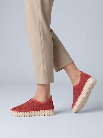 Slip on 'Tulip' ILSE JACOBSEN en rouge : devant
