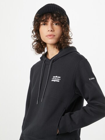 COLUMBIA Athletic Sweatshirt 'Lodge' in Black