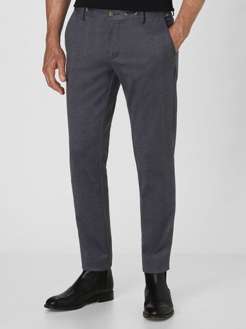 REDPOINT Slimfit Chinohose in Grau: predná strana