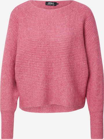 Pull-over 'Daniella' ONLY en rose : devant