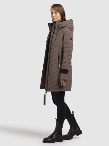 Cappotto invernale 'Nita3' di khujo in marrone