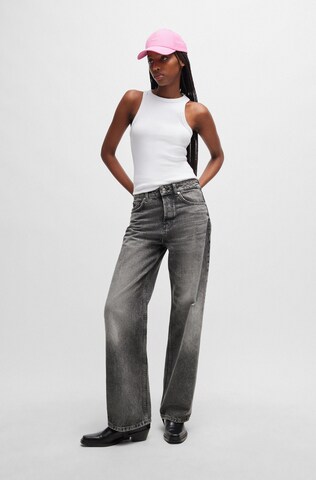 HUGO Loosefit Jeans in Grau
