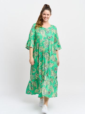 Pont Neuf Summer Dress 'PNPrudence' in Green: front