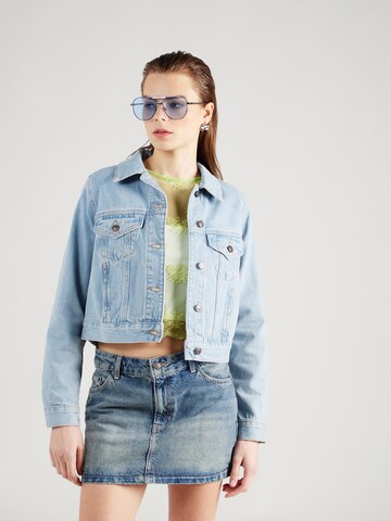 TOPSHOP Between-Season Jacket 'Tilda' in Blue: front