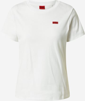 T-shirt HUGO Red en blanc : devant