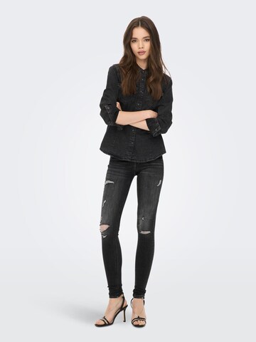 ONLY Skinny Jeans 'PAOLA' in Grau