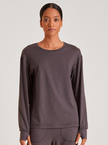 CALIDA Schlafshirt 'DEEPSLEEP'‌‌ in Lila: Vorderseite