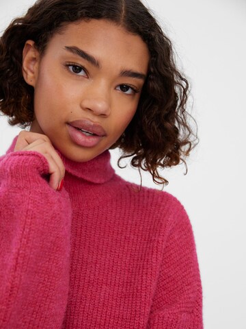 VERO MODA Sweater 'Yvonne' in Pink
