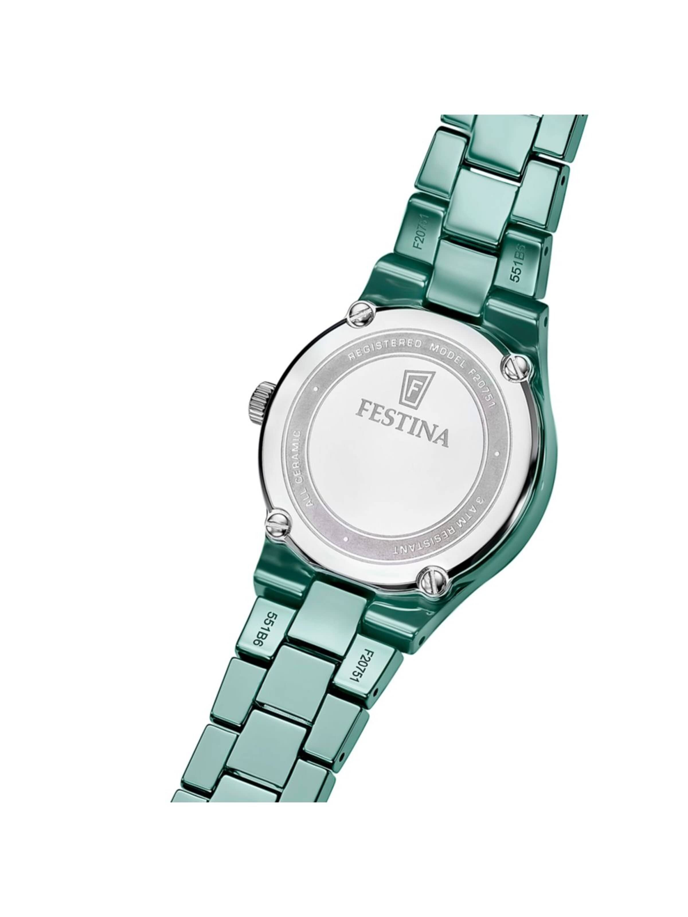 FESTINA Analoog horloge in Groen