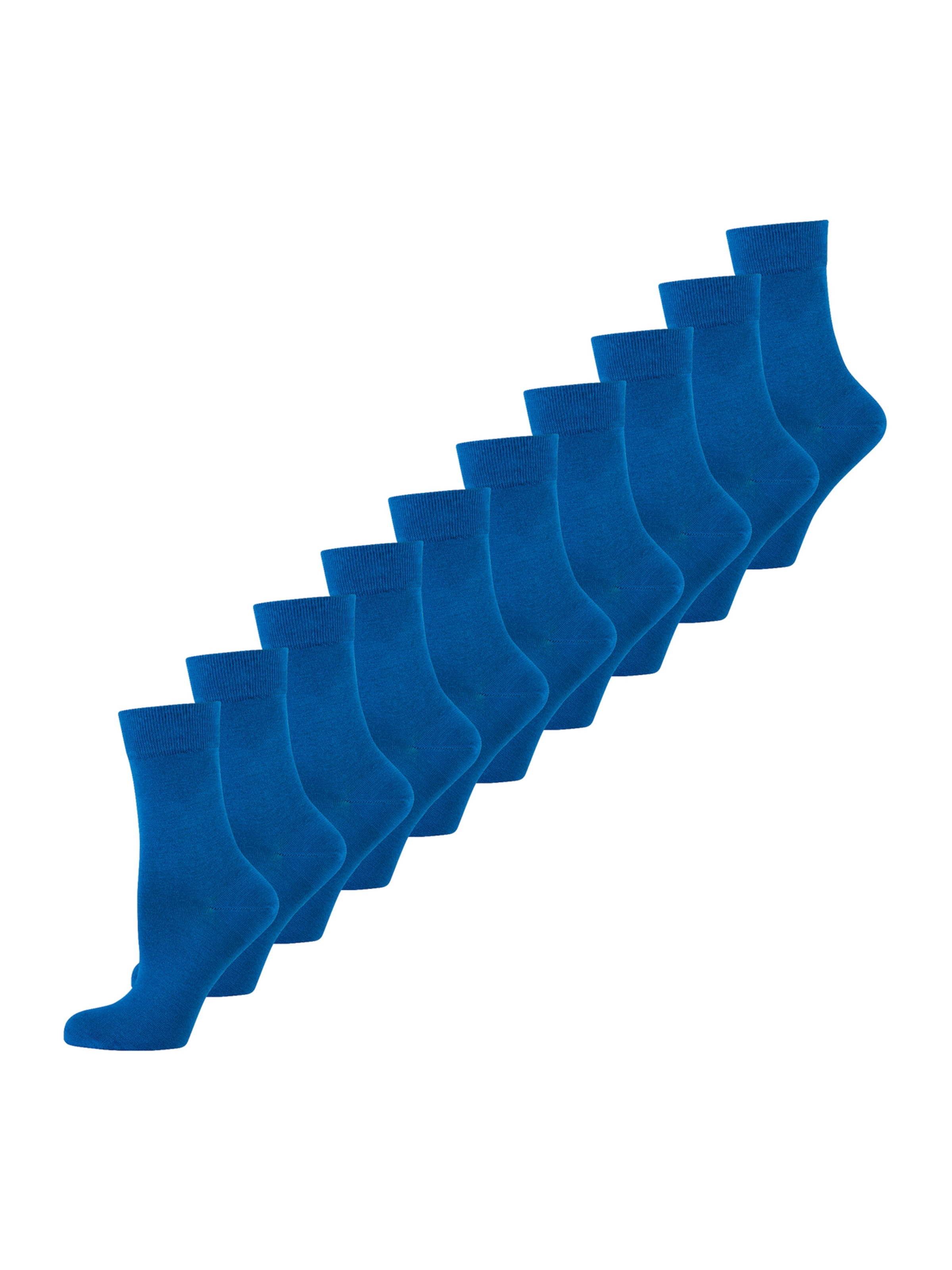 Nur Die Freizeitsocken ' Colour Socken bunt ' in Blau: Vorderseite