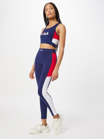 FILA Skinny Leggings in Blauw