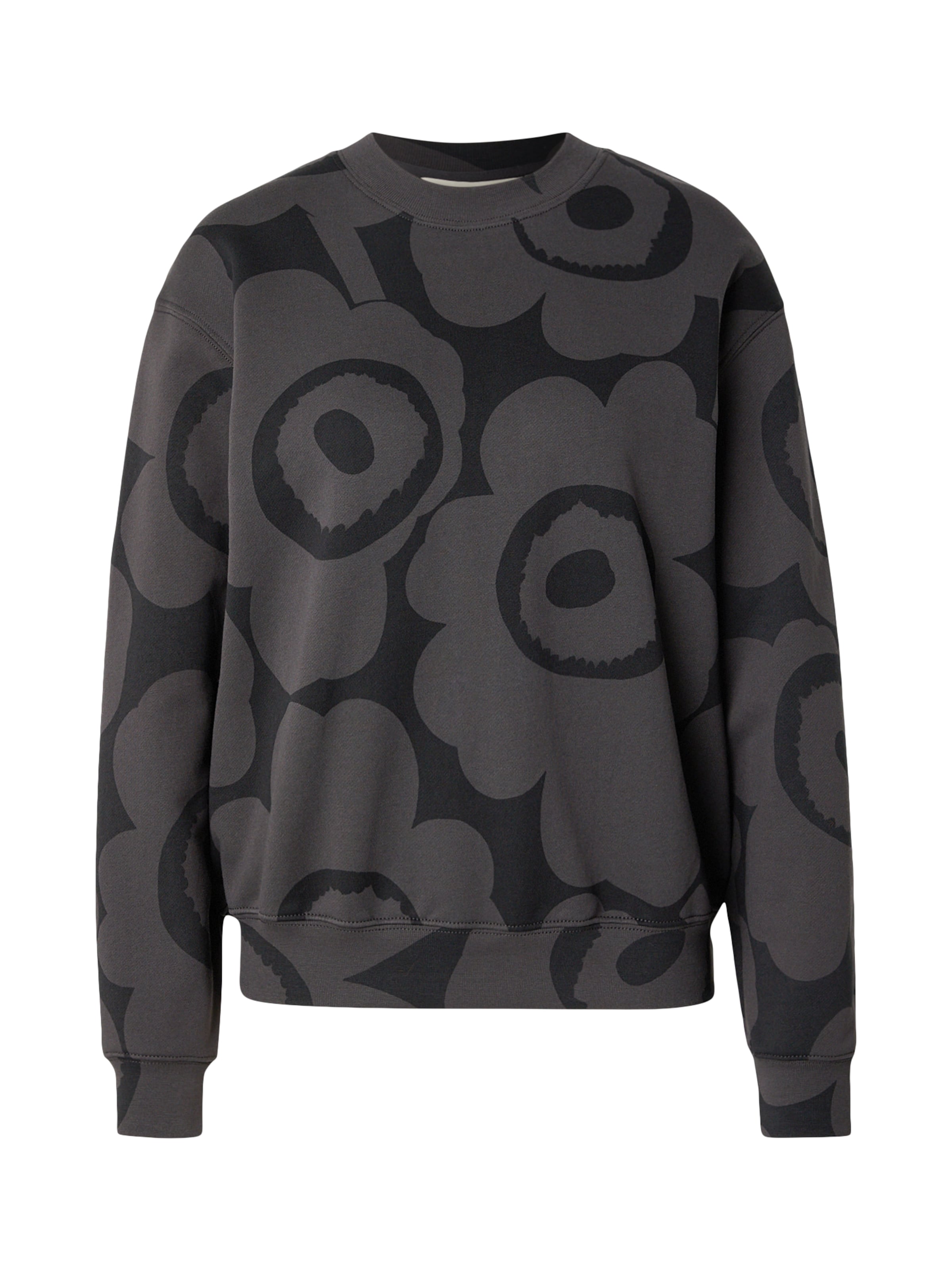 Marimekko Суичър 'LEIOT' в черно: отпред