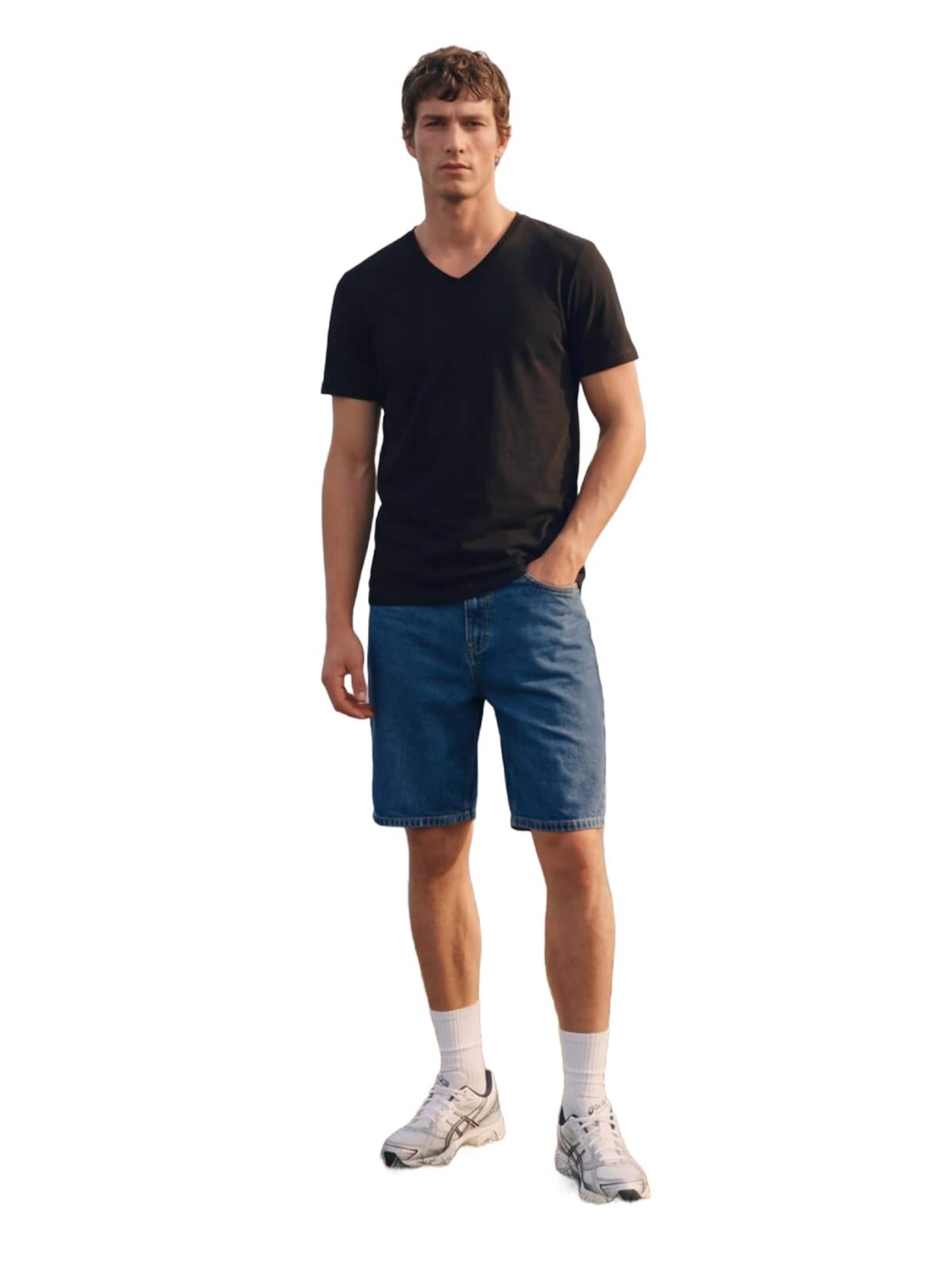 T-Shirt LTB Jeans en noir : devant