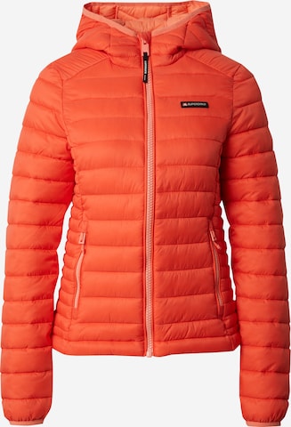Superdry Välikausitakki värissä oranssi: etupuoli