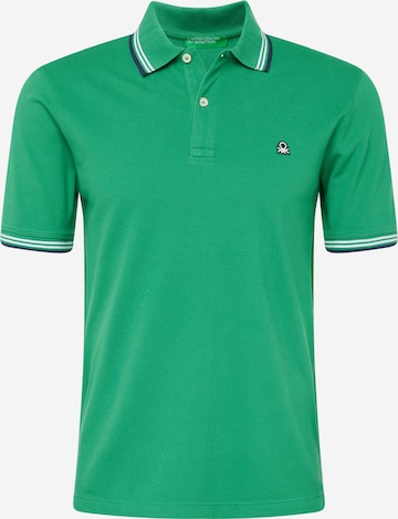 UNITED COLORS OF BENETTON - Camiseta en verde: frente