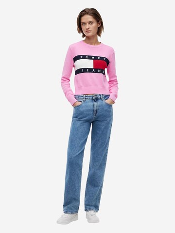 Pullover 'DW0DW22930' di Tommy Jeans in rosa
