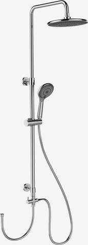 Wenko Shower Accessories 'Watersaving' in Silver: front