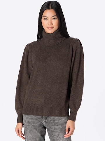 JDY Sweater 'RUE' in Brown: front