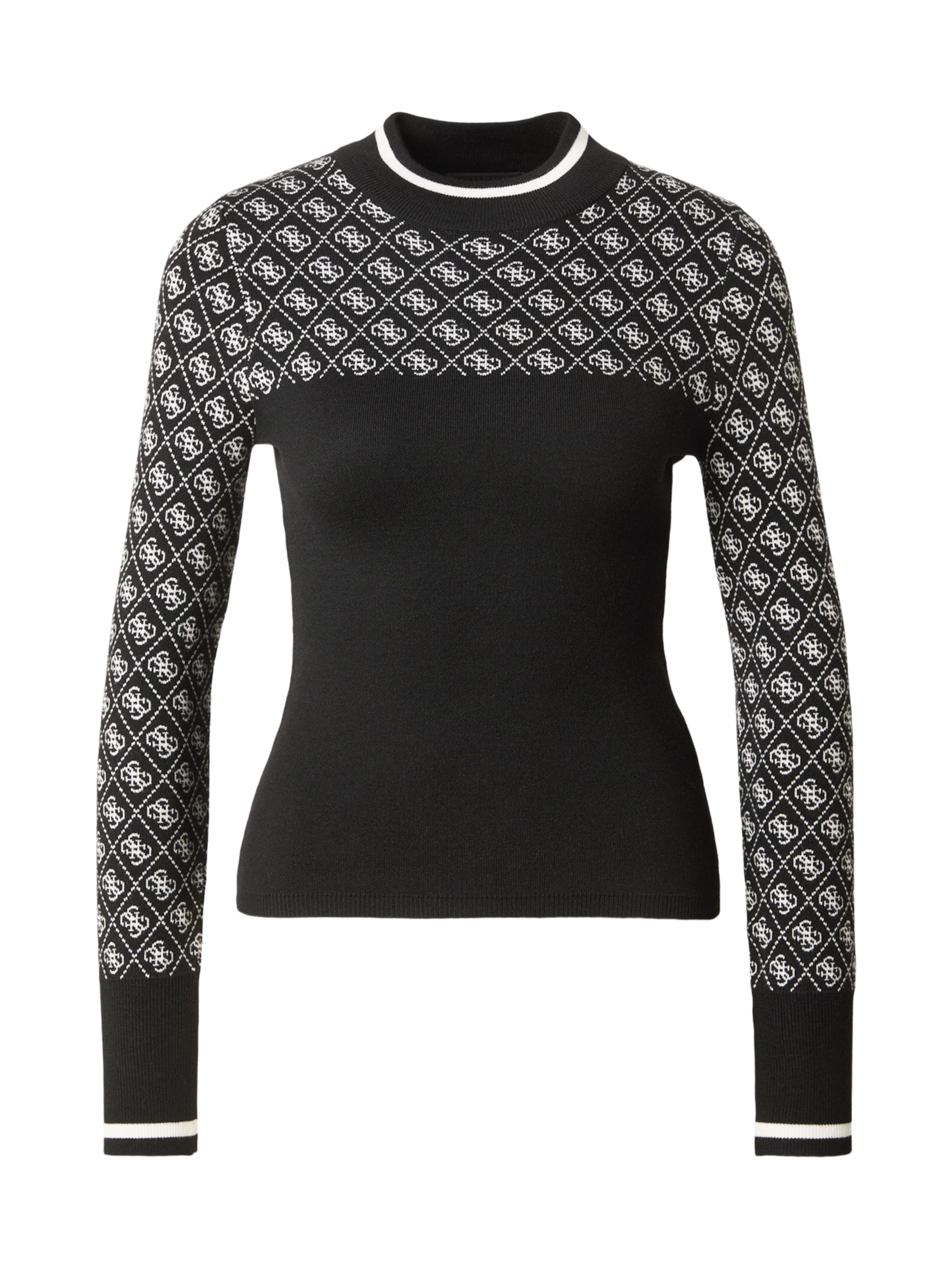 GUESS Pullover 'AUBREY' in Schwarz: Vorderseite
