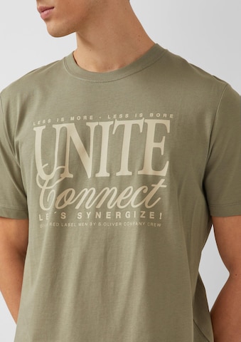 T-Shirt s.Oliver en vert