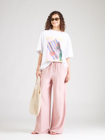 ABOUT YOU Wide leg Broek 'Lenni' in Roze